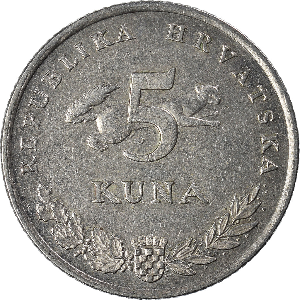 Munten, Kroatië, 5 Kuna