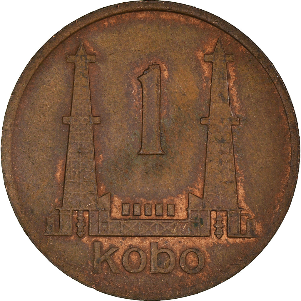 Monnaie, Nigéria, Kobo, 1974