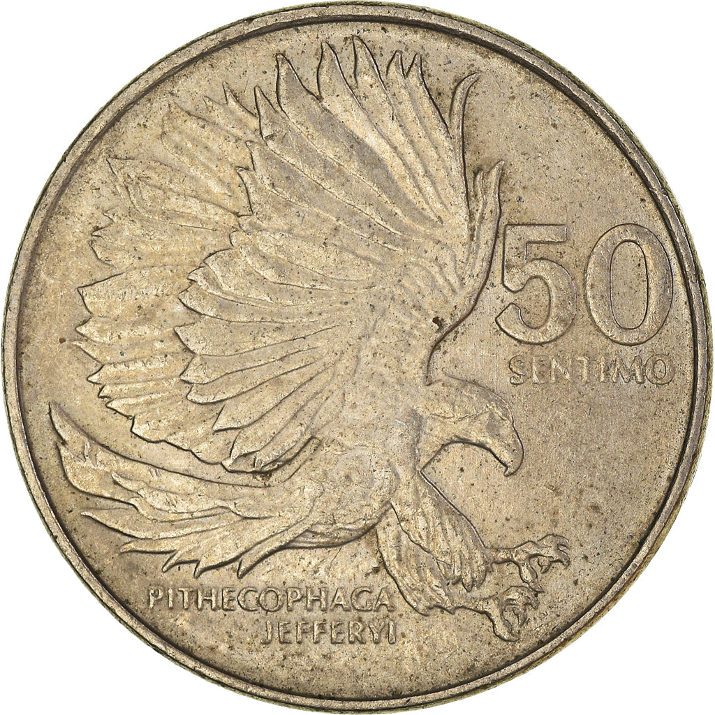 Monnaie, Philippines, 50 Sentimos, 1986
