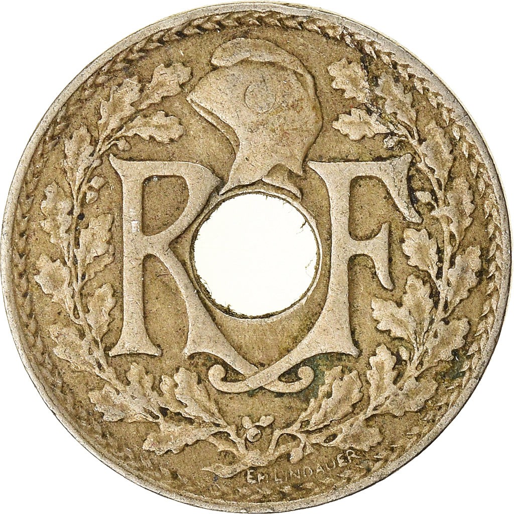 Moneda, Francia, 5 Centimes, 1917