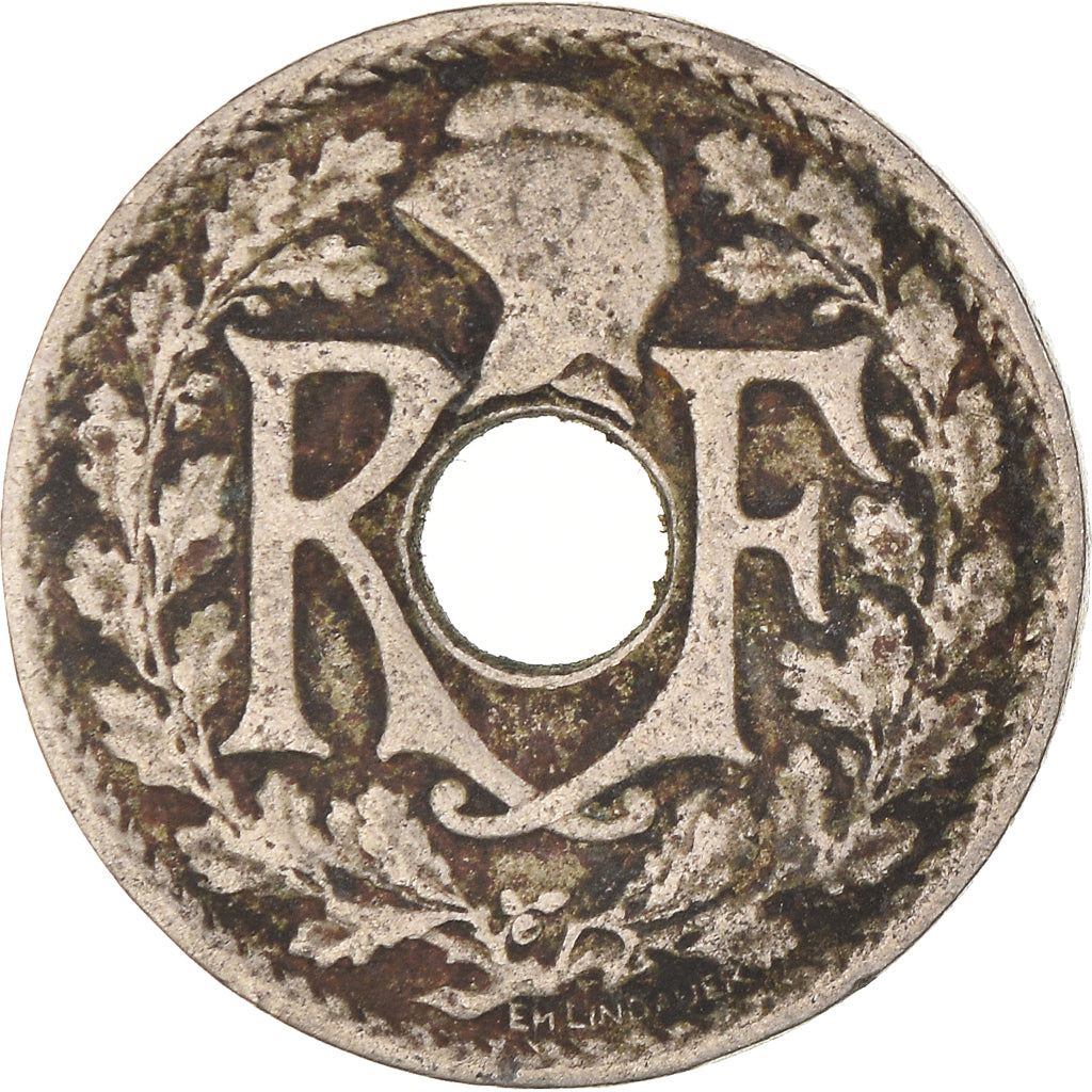 Moneda, Francia, 5 Centimes, 1917