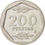 Coin, Spain, Juan Carlos I, 200 Pesetas, 1986, EF(40-45), Copper-nickel, KM:829