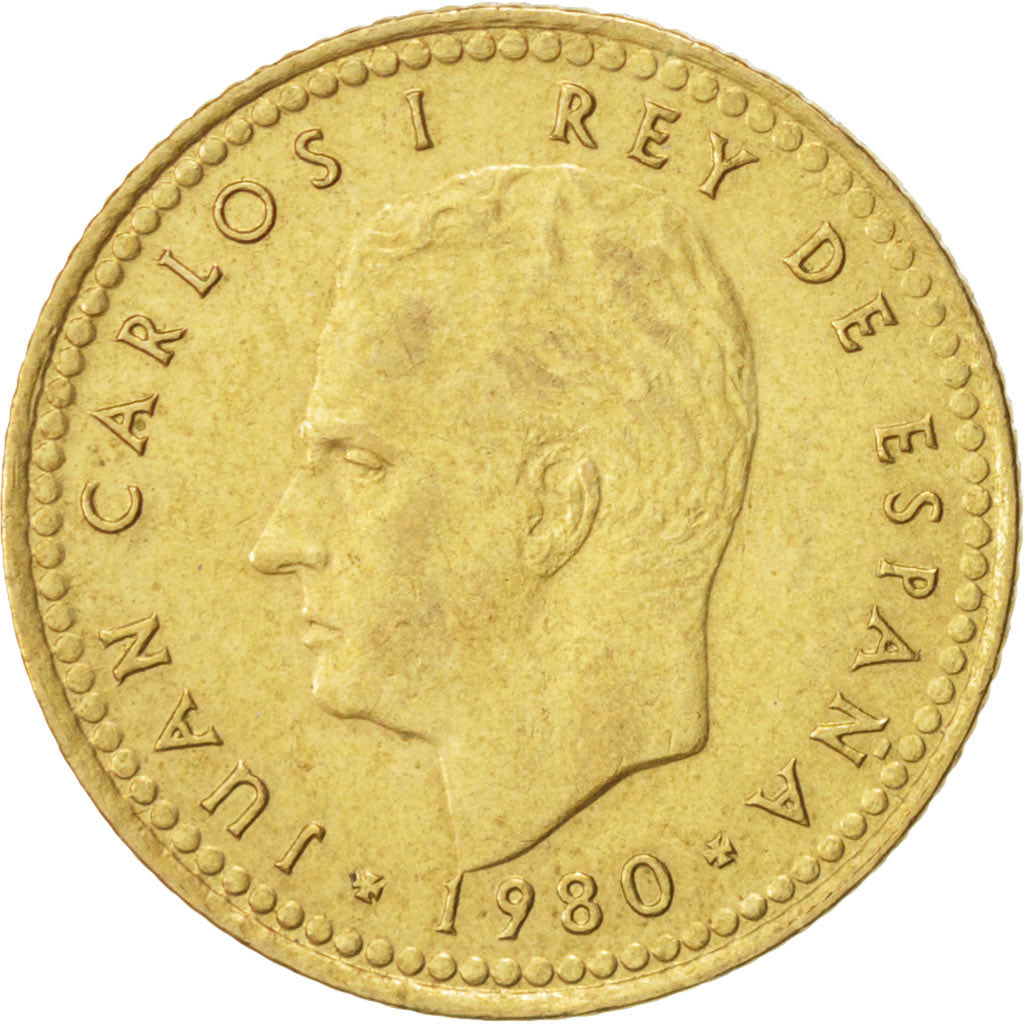 Moneta, Spagna, Juan Carlos I, Peseta, 1980, BB, Alluminio-bronzo, KM:816
