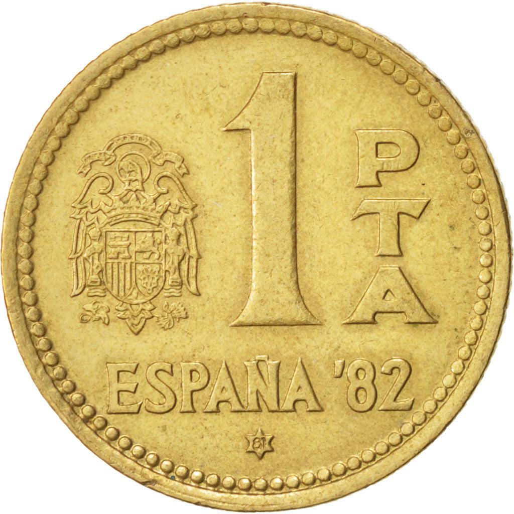 Moneta, Spagna, Juan Carlos I, Peseta, 1980, BB, Alluminio-bronzo, KM:816