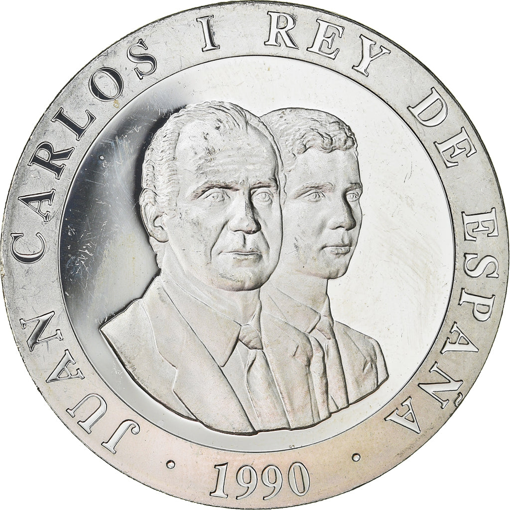 Coin, Spain, Juan Carlos I, Barcelona Olympics, 2000 Pesetas, 1990, Madrid