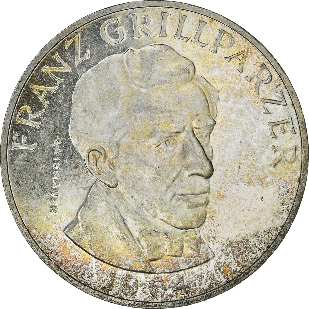 Monnaie, Autriche, 25 Schilling, 1964, SUP+, Argent, KM:2895.1