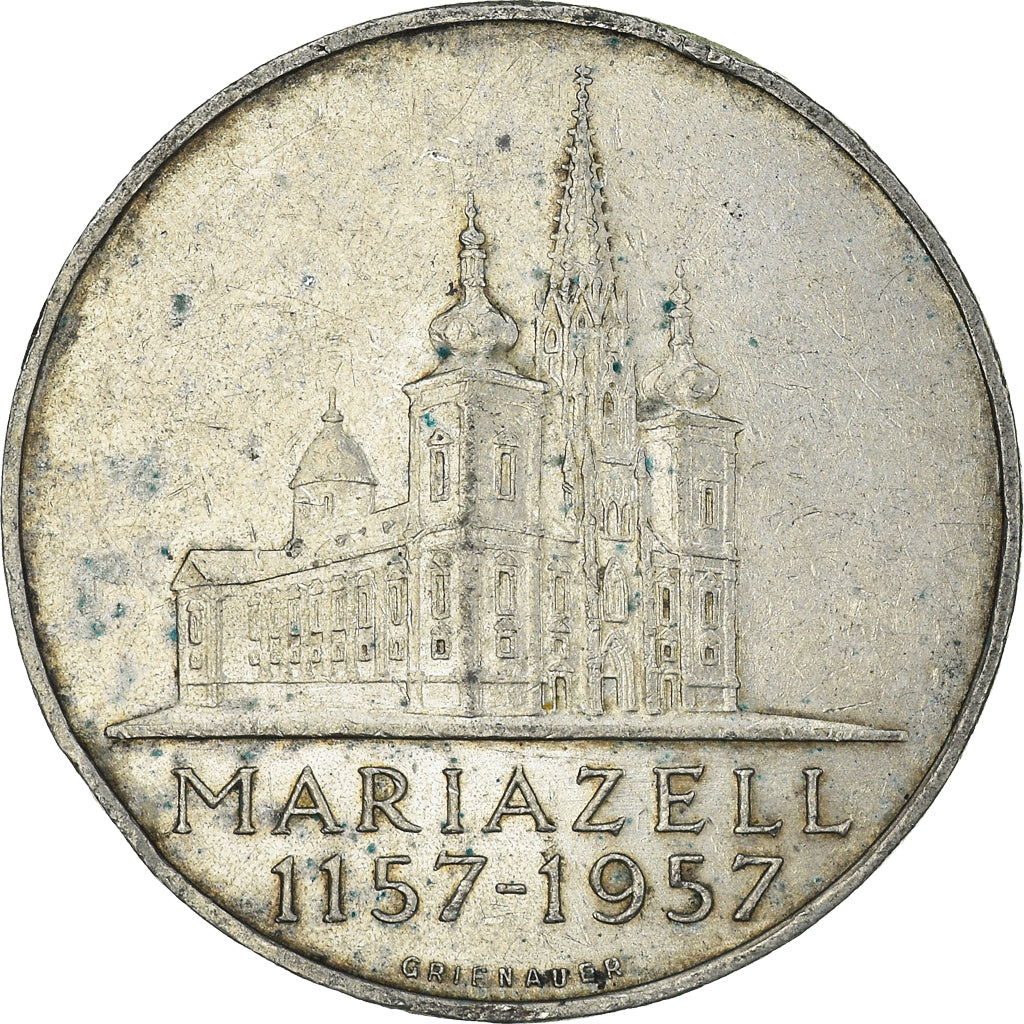 Monnaie, Autriche, 25 Schilling, 1957, TTB, Argent, KM:2883