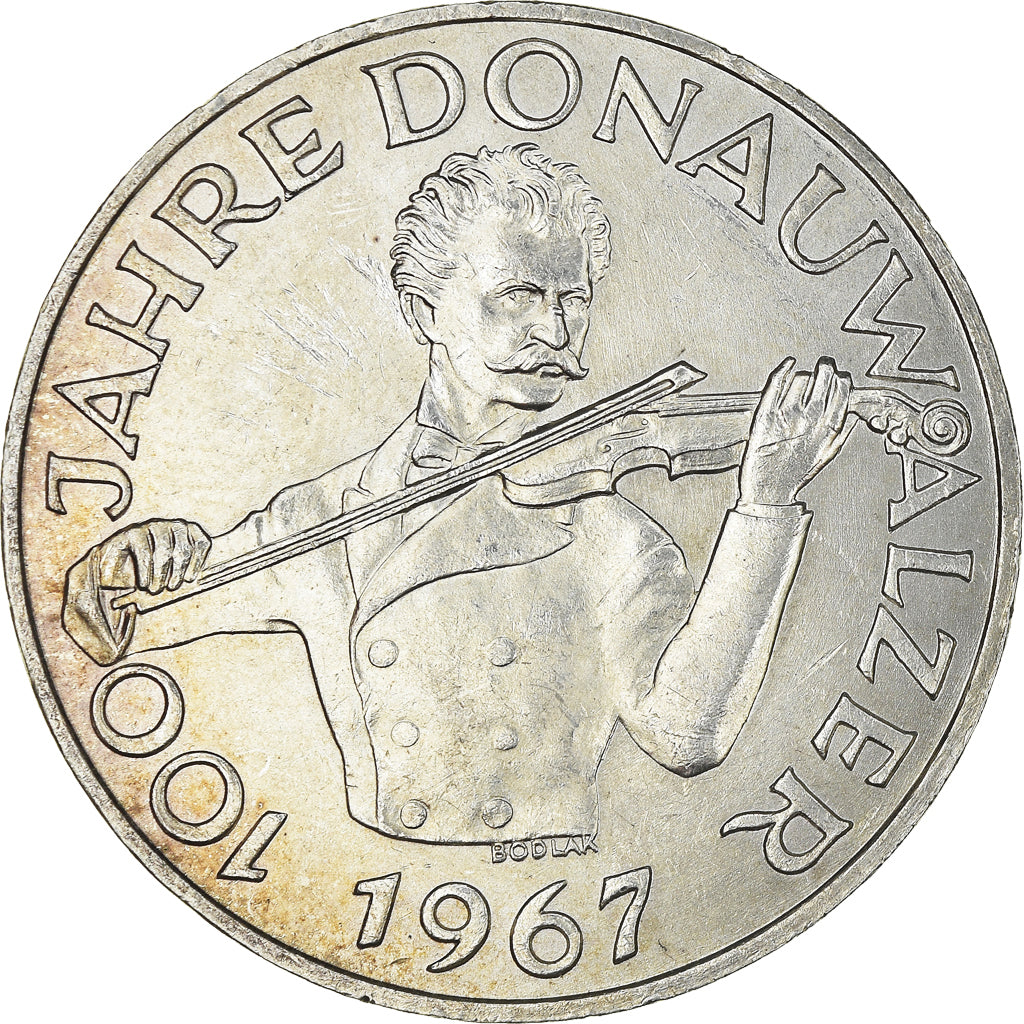 Moneta, Austria, 50 Schilling, 1967, SPL-, Argento, KM:2902