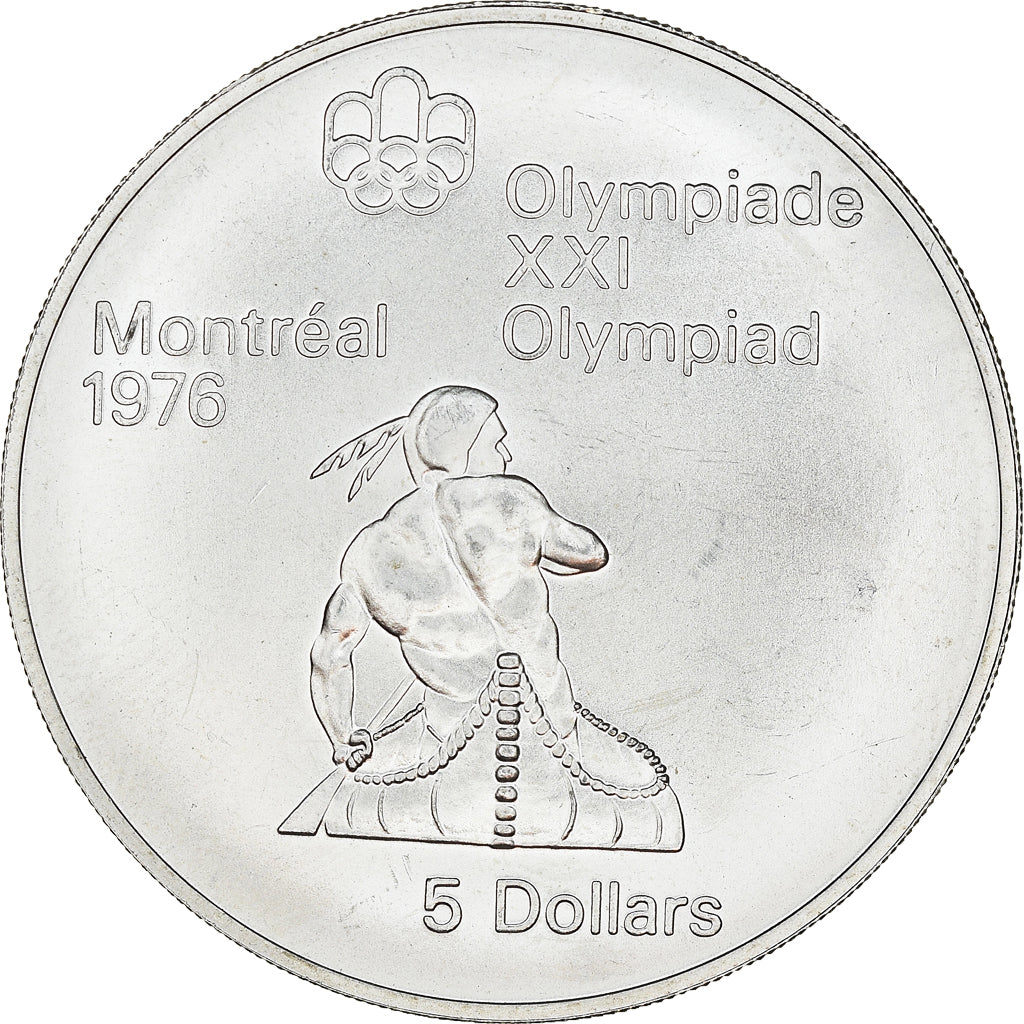 Coin, Canada, Elizabeth II, 5 Dollars, 1974, Royal Canadian Mint, Ottawa