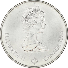 Coin, Canada, Elizabeth II, Marathon, 5 Dollars, 1975, MS(63), Silver, KM:98