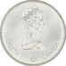 Coin, Canada, Elizabeth II, Marathon, 5 Dollars, 1975, MS(63), Silver, KM:98