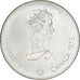 Coin, Canada, Elizabeth II, Swimming, 5 Dollars, 1975, MS(63), Silver, KM:100