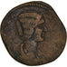 Didia Clara, Sestertius, 193, Rome, Brązowy, VF(20-25), RIC:20