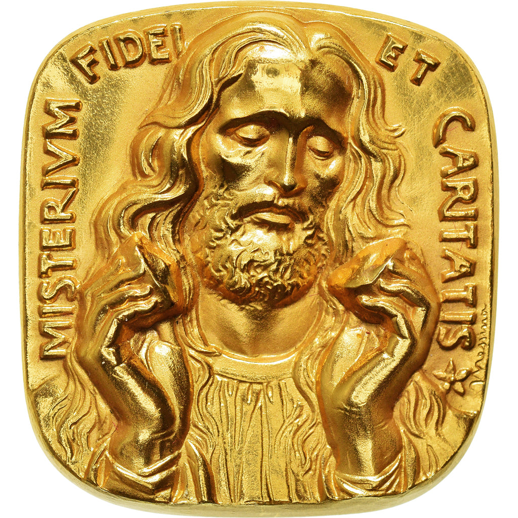 Vaticano, medaglia, Paul VI, Eucharistic congress in Bogota, 1968, Oro, FDC