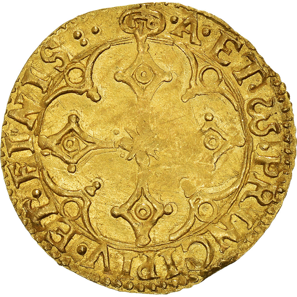 Republic of Siena, Scudo d'Oro, ca. 1536, Siena, Goud, ZF+