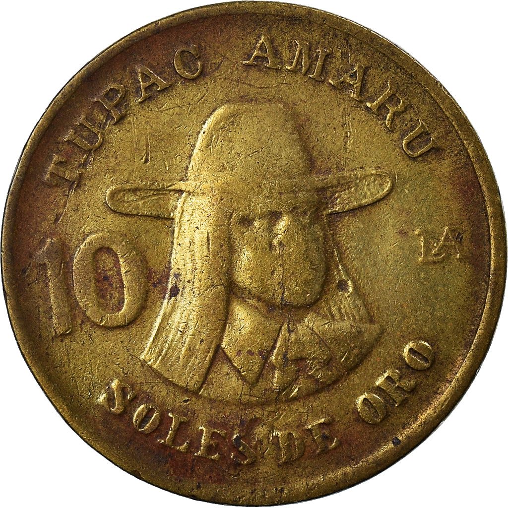 Moneta, Perù, 10 Soles, 1978