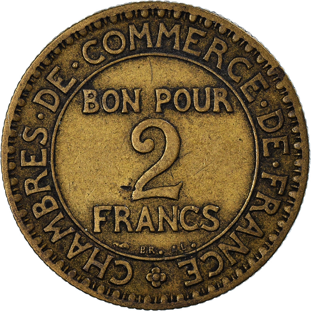 Moneda, Francia, 2 Francs, 1924