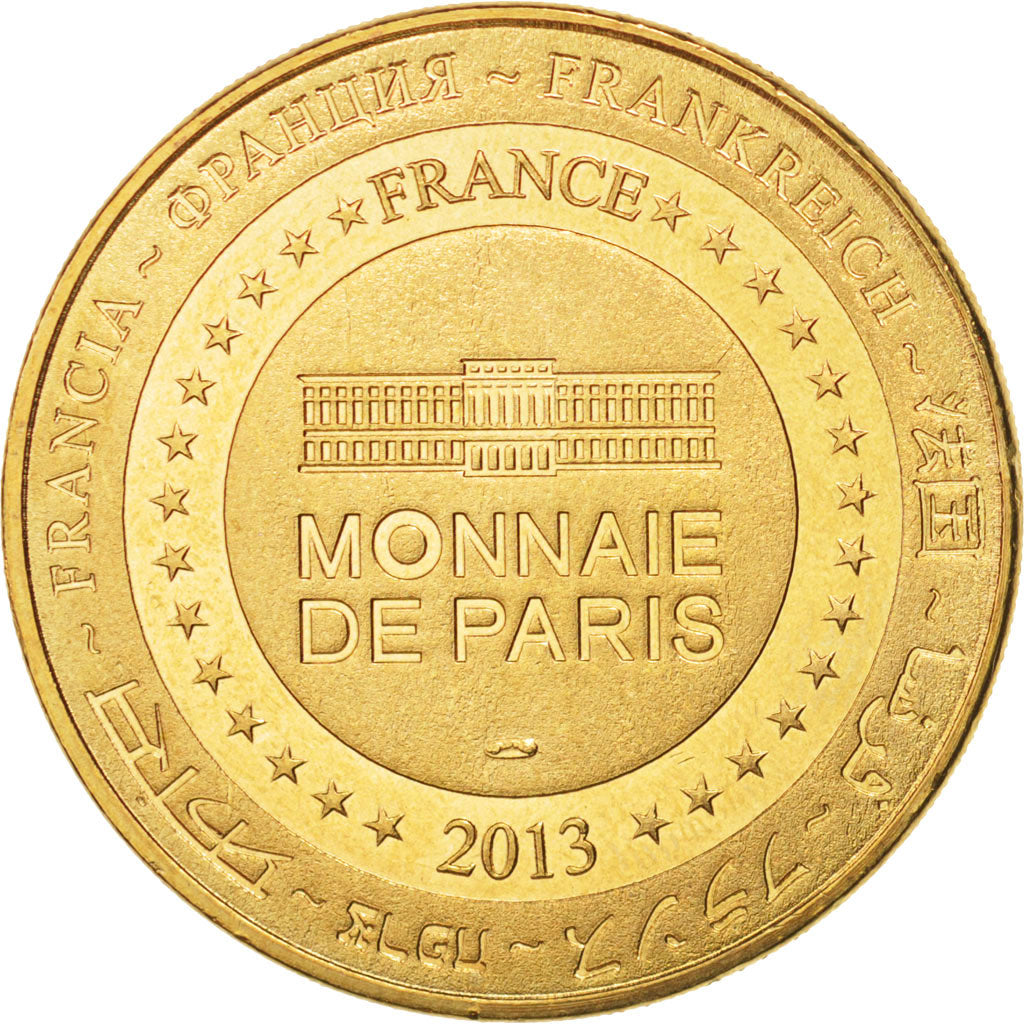 France, Token, Tourist Token, 02/ Cathédrale de Laon, 2013, Monnaie de Paris