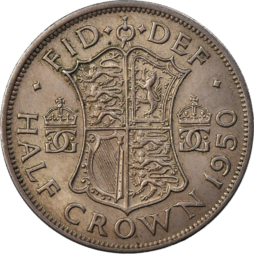 Coin, Great Britain, 1/2 Crown, 1950