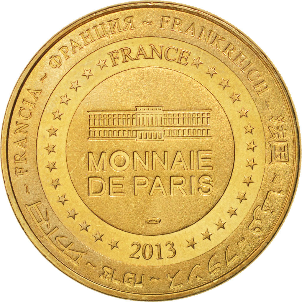 France, Token, Tourist Token, 02/ Chapelle des Templiers, Laon, 2013, Monnaie de