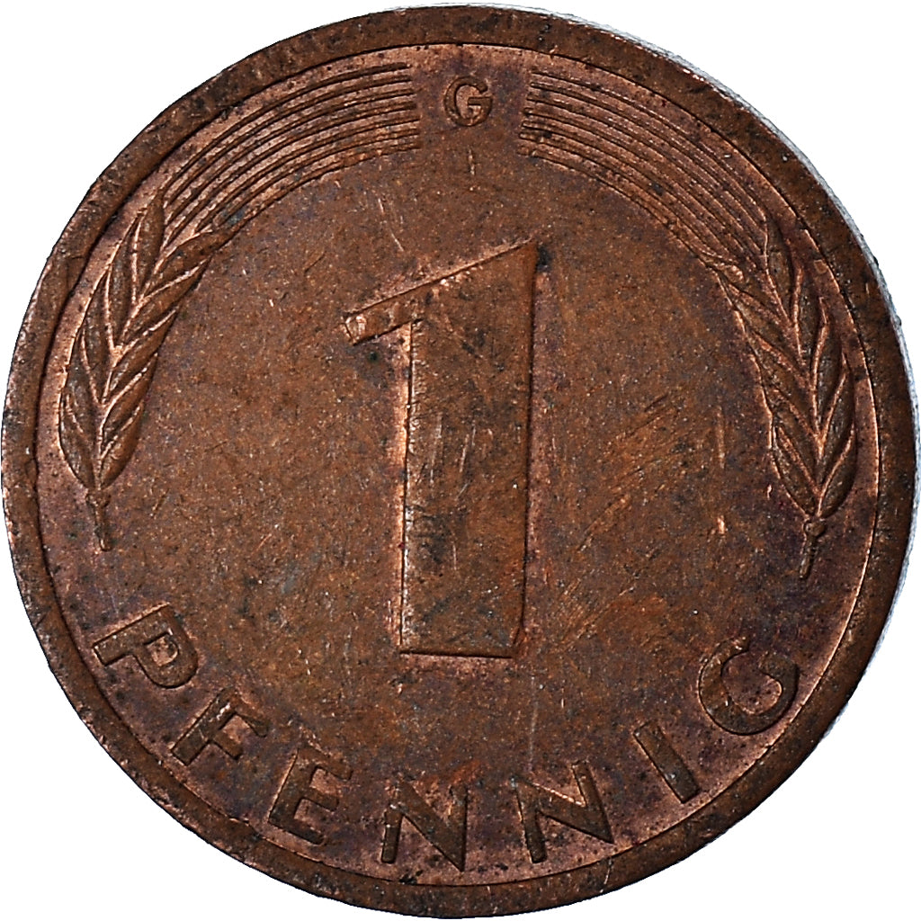 Monnaie, République fédérale allemande, Pfennig, 1996