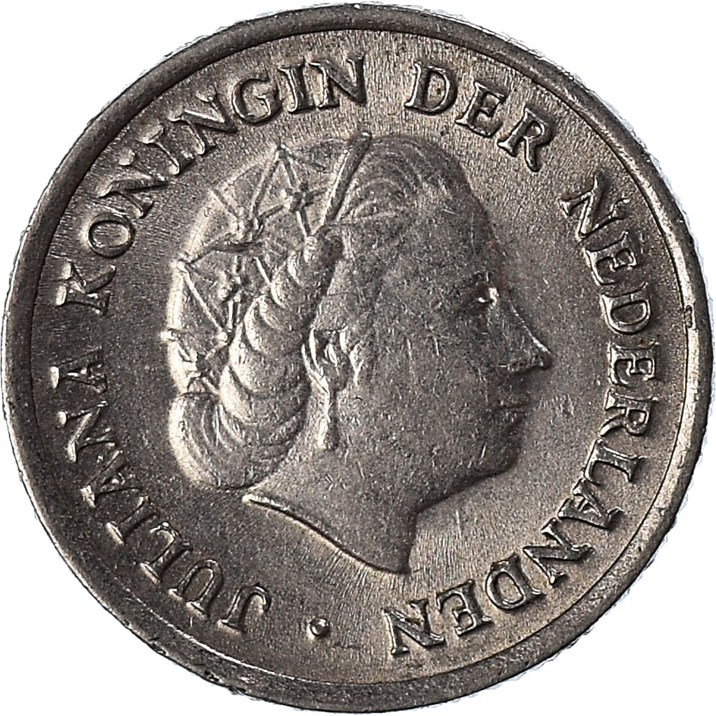 Munten, Nederland, 10 Cents, 1957