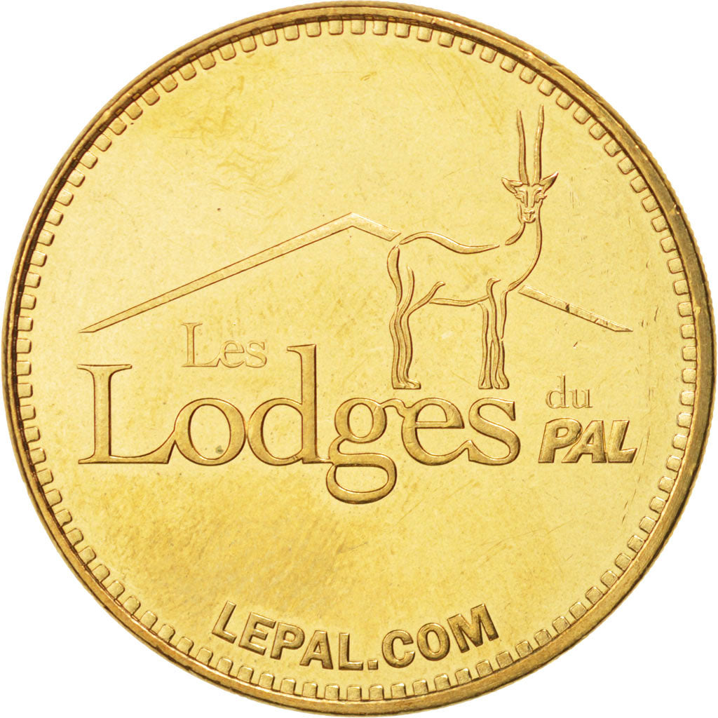 Francia, Token, Tourist Token, 03/ Les lodges du Pal, 2013, Monnaie de Paris