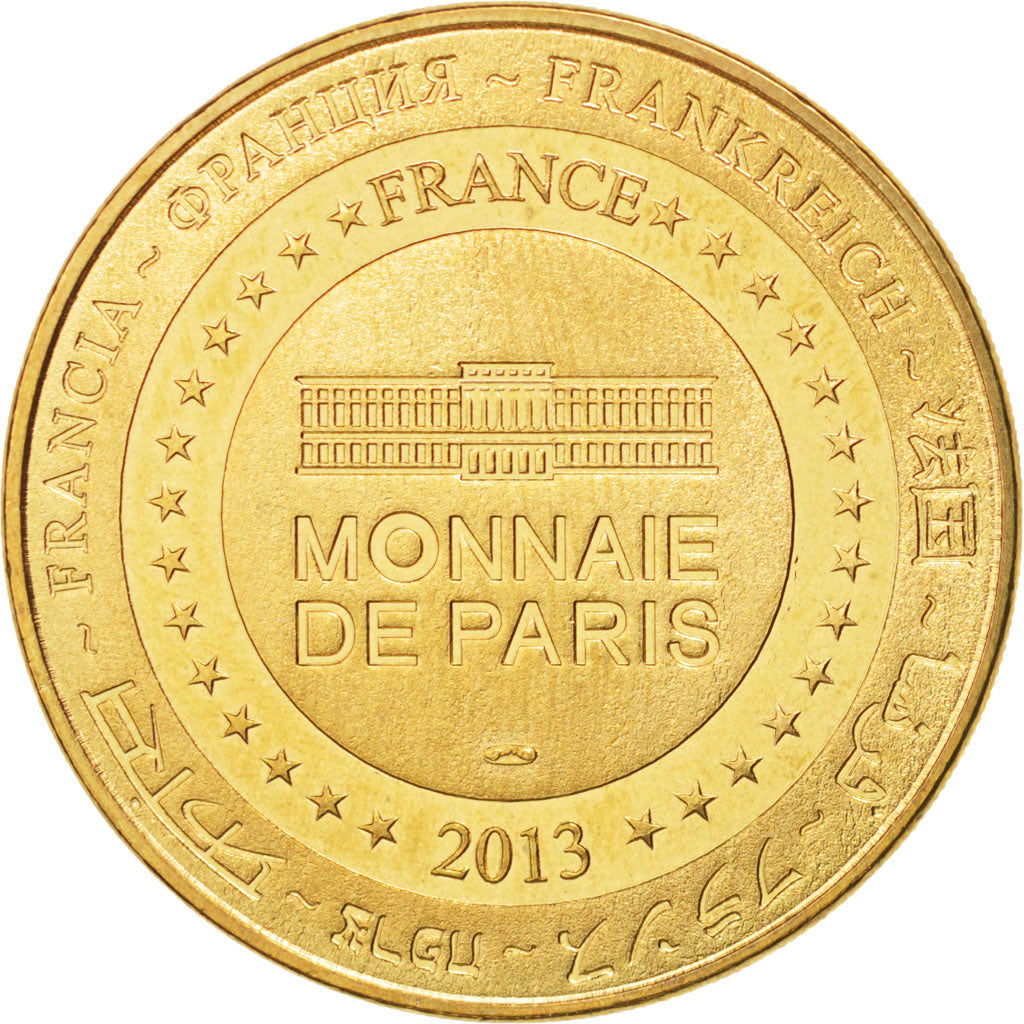 Francia, Token, Tourist Token, 03/ Les lodges du Pal, 2013, Monnaie de Paris