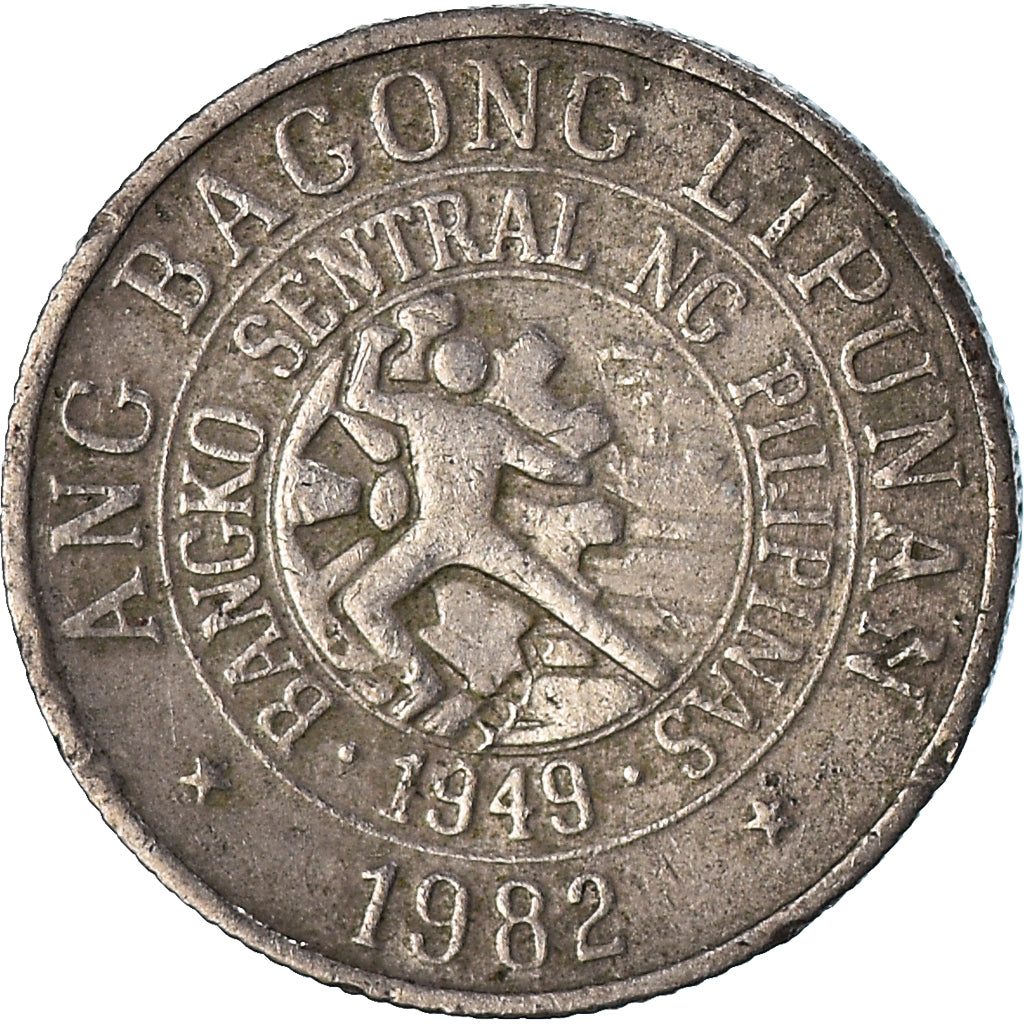 Munten, Fillipijnen, 10 Sentimos, 1982