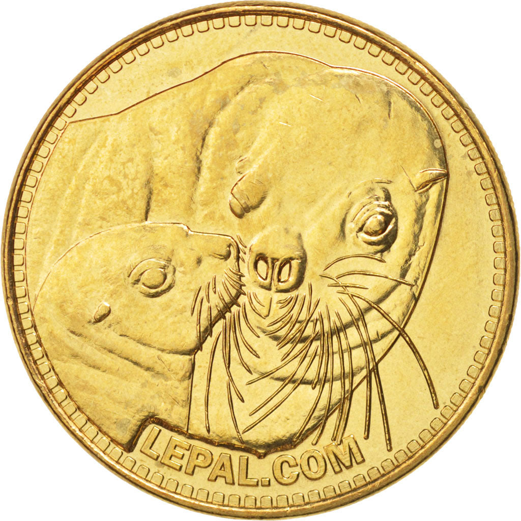 Francia, Token, Tourist Token, 03/ Le Pal - Otaries, 2013, Monnaie de Paris