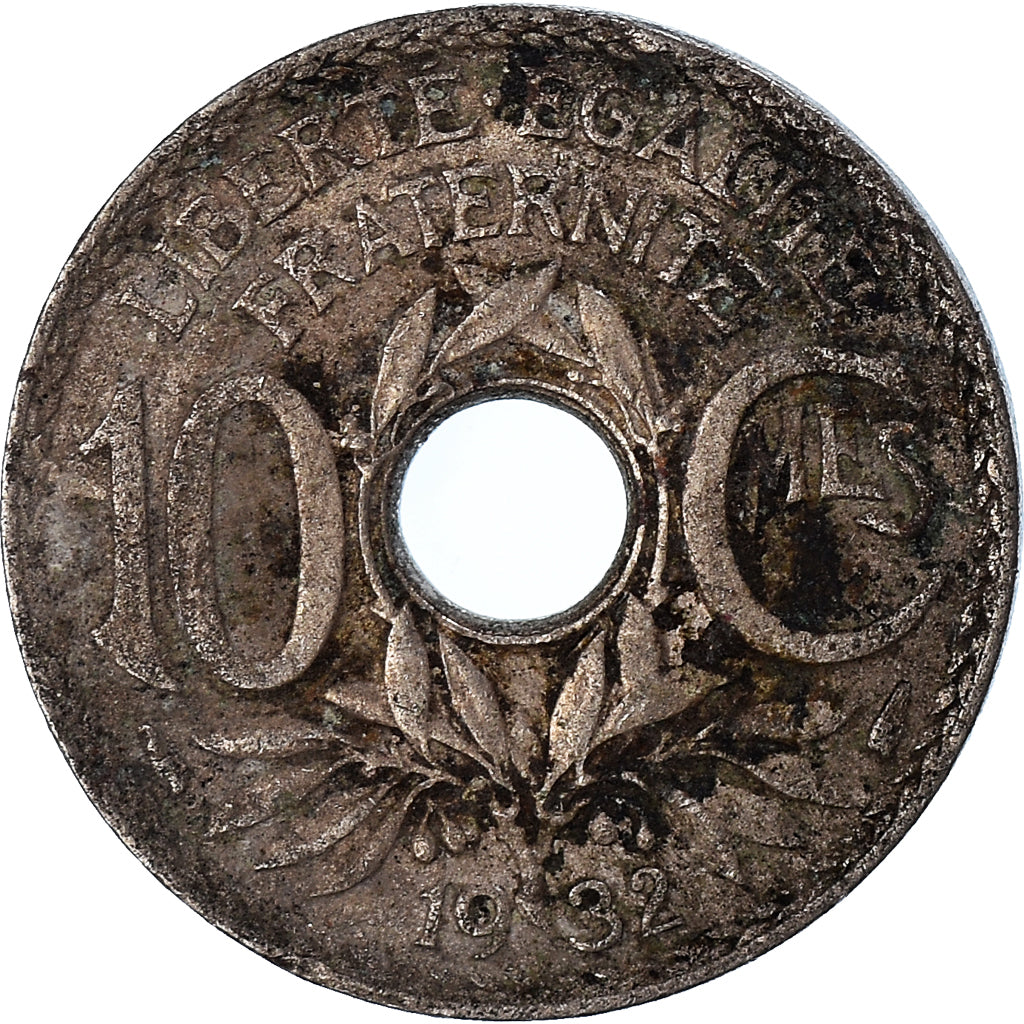Monnaie, France, 10 Centimes, 1932