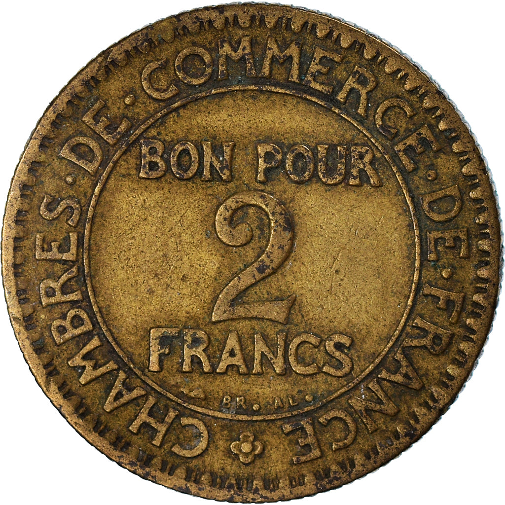 Moneda, Francia, 2 Francs, 1924