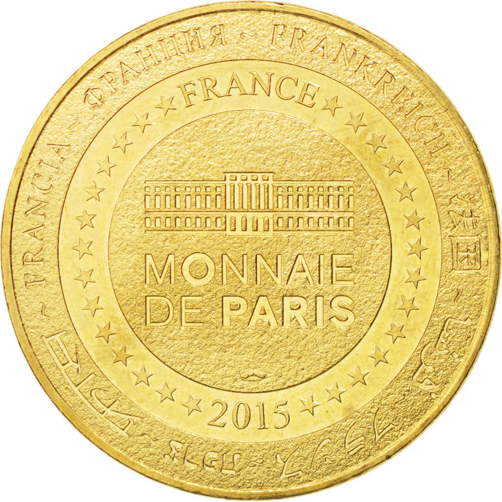 France, Token, Tourist Token, 03/ Le Pal - Hippopotames, 2015, Monnaie de Paris