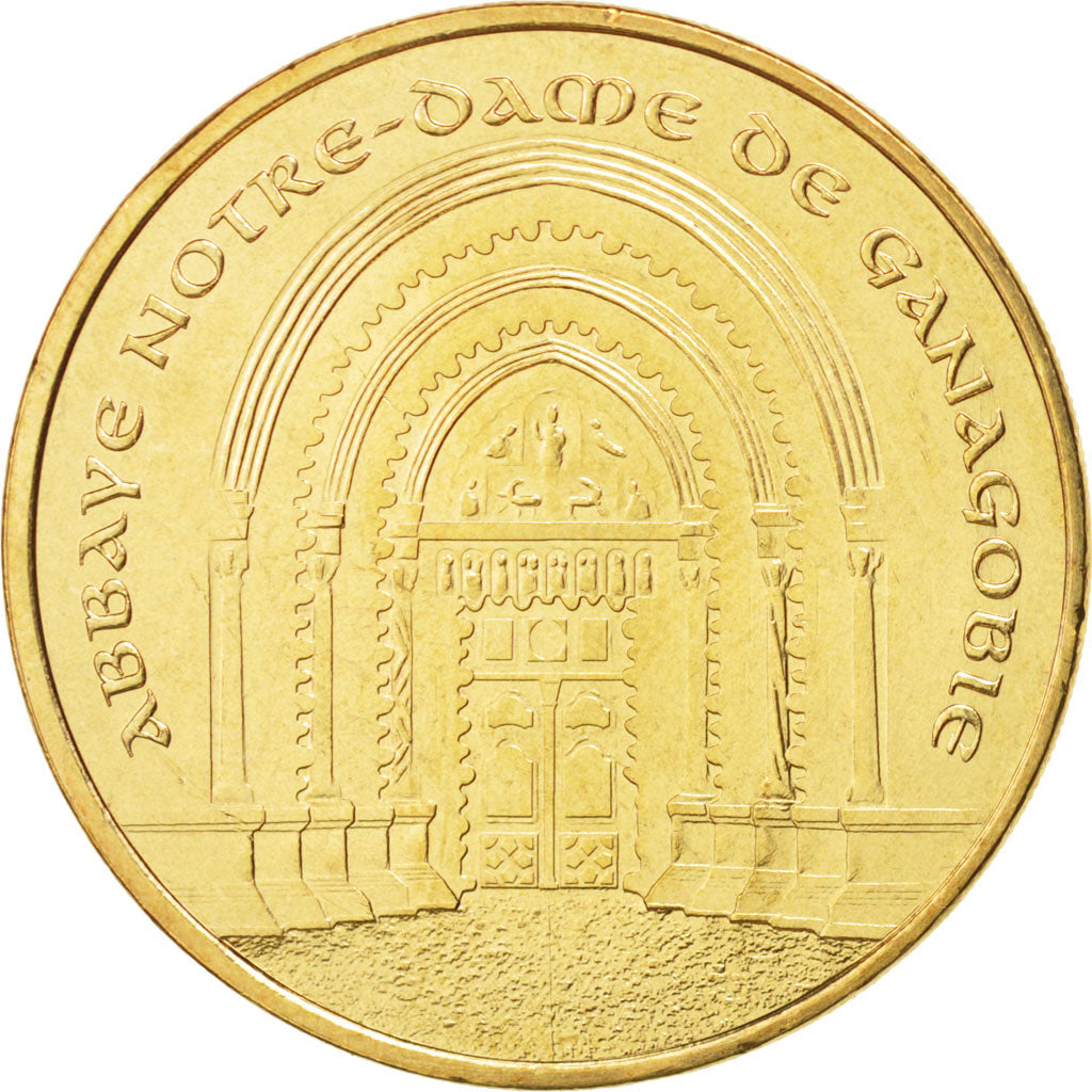 Frankreich, Token, Tourist Token, 04/ Abbaye Notre-Dame de Ganagobie, 2011