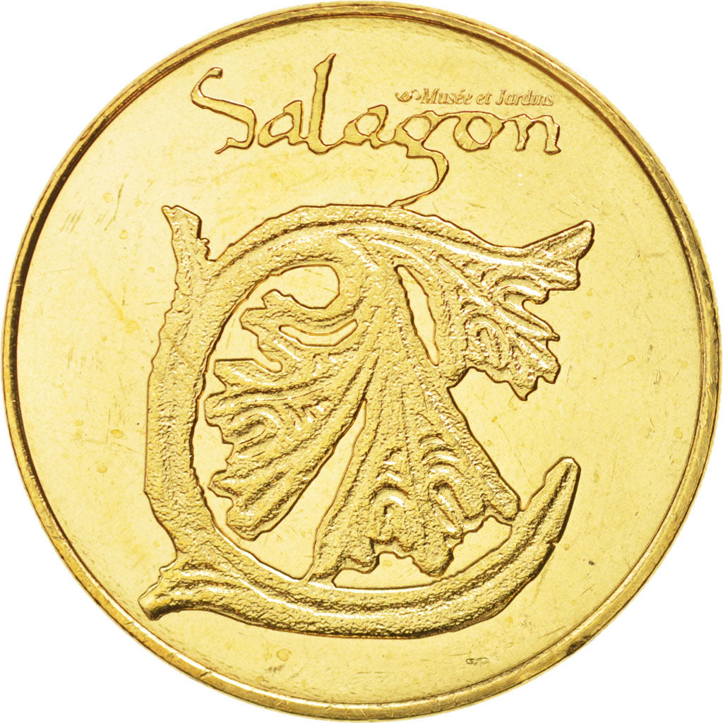 France, Token, Tourist Token, 04/ Musée et Jardins - Salagon - La frise, 2014