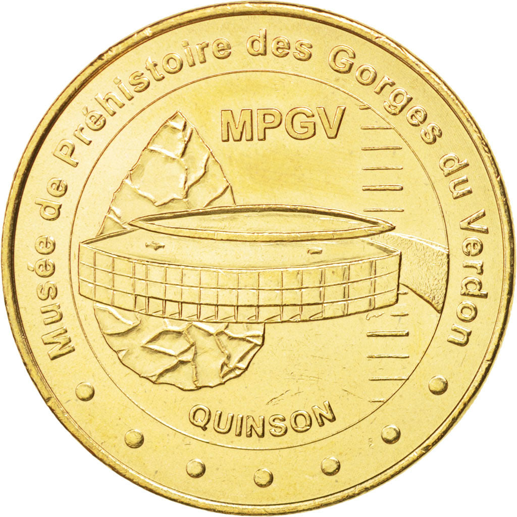 France, Token, Tourist Token, 04/ Musée de Préhistoire - Quinson, 2006