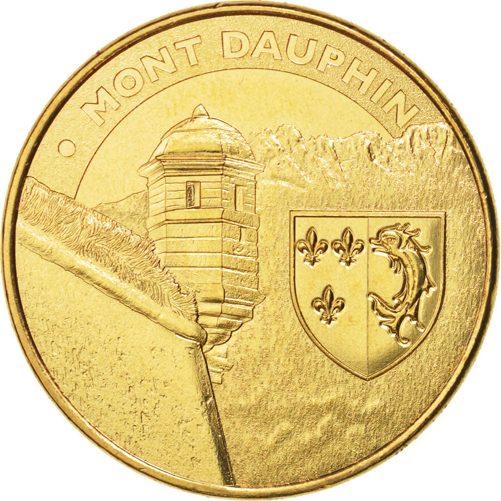 France, Token, Tourist Token, 05/ Mont-Dauphin - Place forte Vauban, 2013