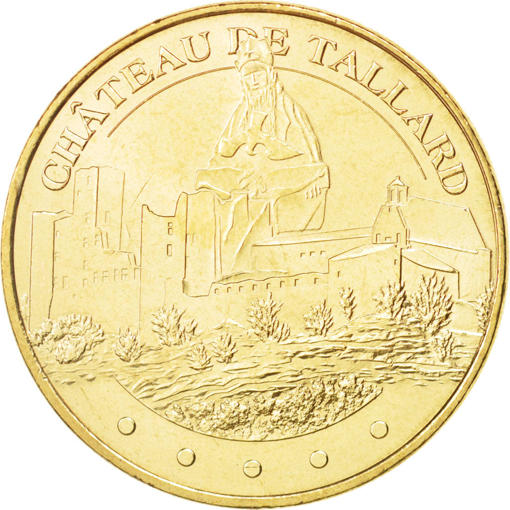 Francia, Token, Tourist Token, 05/ Château de Tallard, 2010, Monnaie de Paris
