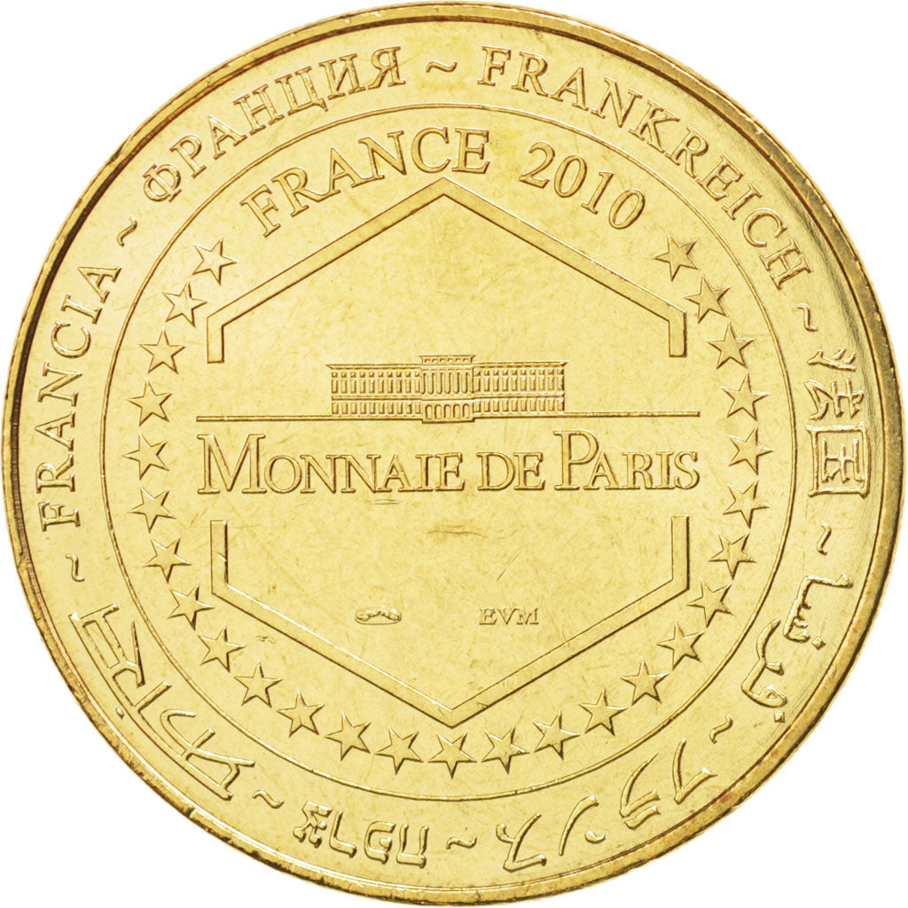 Francia, Token, Tourist Token, 05/ Château de Tallard, 2010, Monnaie de Paris