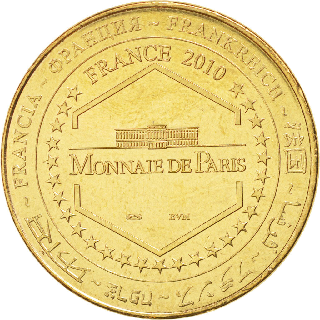 Frankreich, Token, Tourist Token, 09/ Château d'Usson, 2010, Monnaie de Paris
