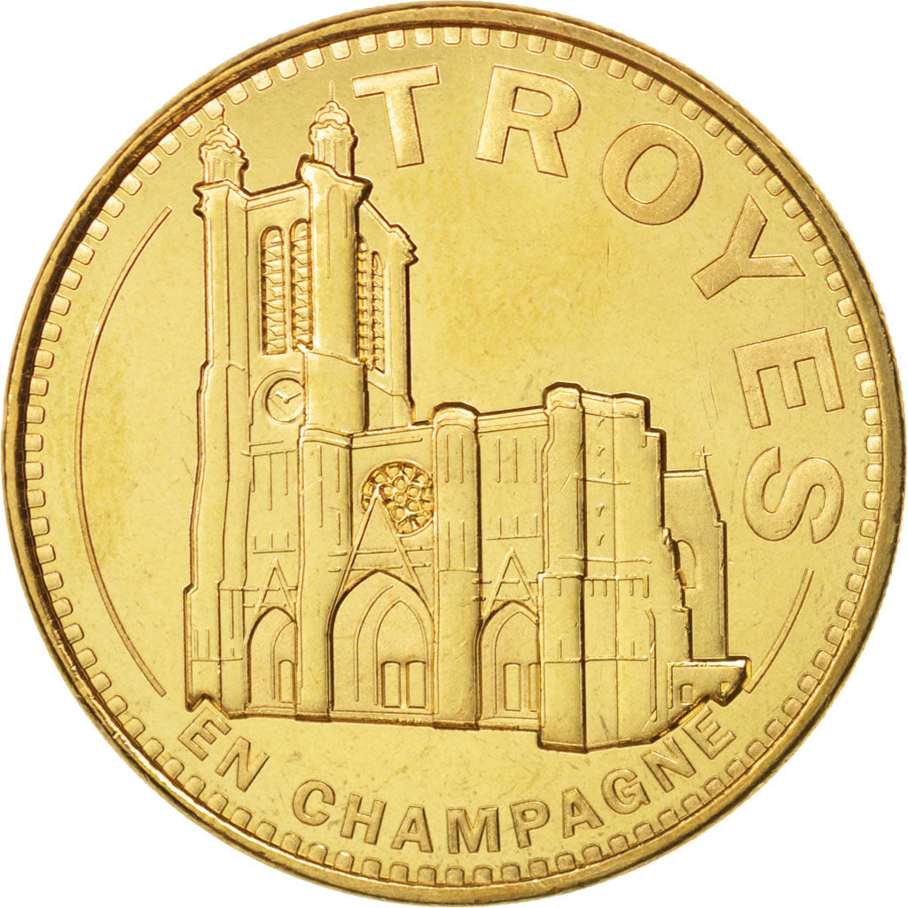 France, Token, Tourist Token, 10/ Troyes-en-Champagne - Cathédrale, 2013