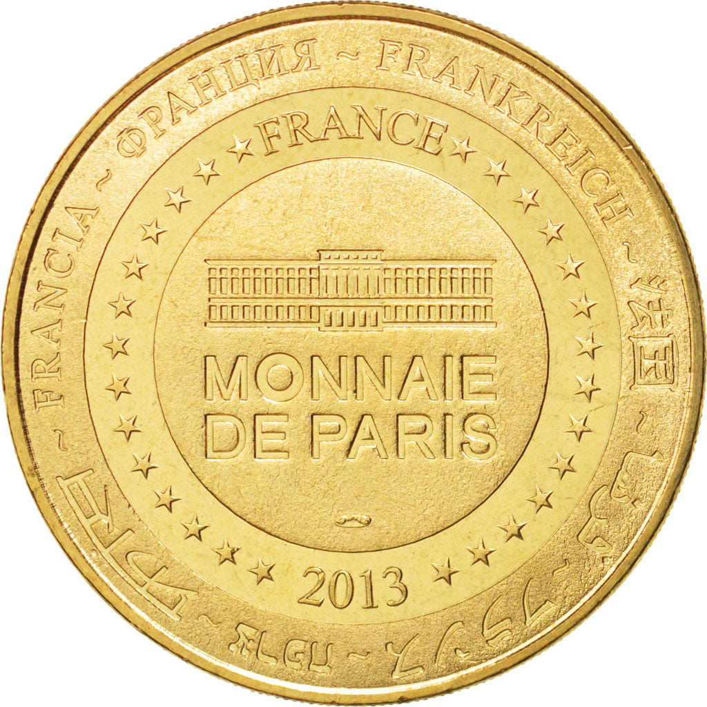 France, Token, Tourist Token, 10/ Troyes-en-Champagne - Cathédrale, 2013