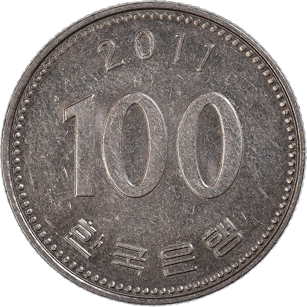 Coin, KOREA-SOUTH, 100 Won, 2011