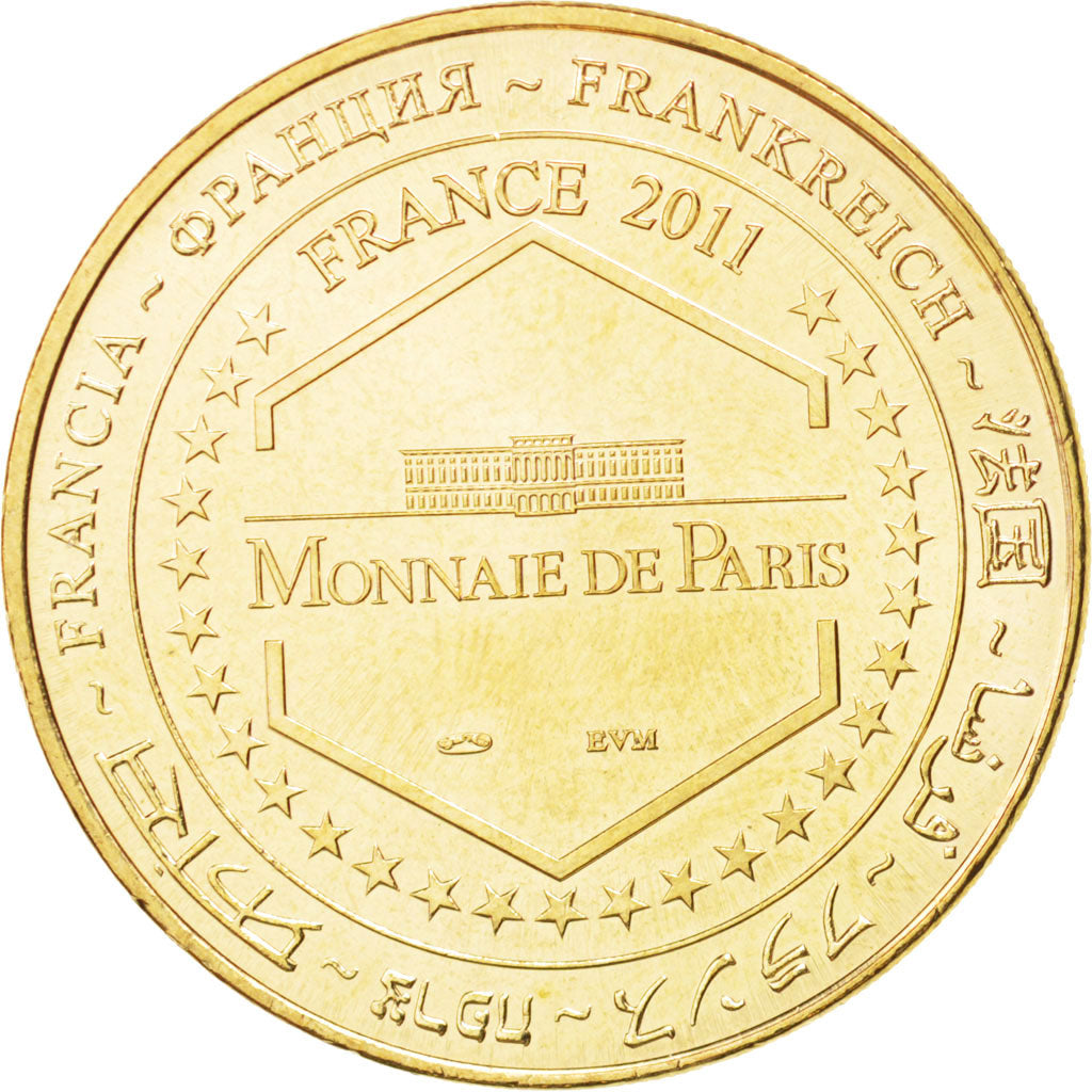France, Token, Tourist Token, 11/ Basilique Saint-Nazaire - Carcassonne, 2011