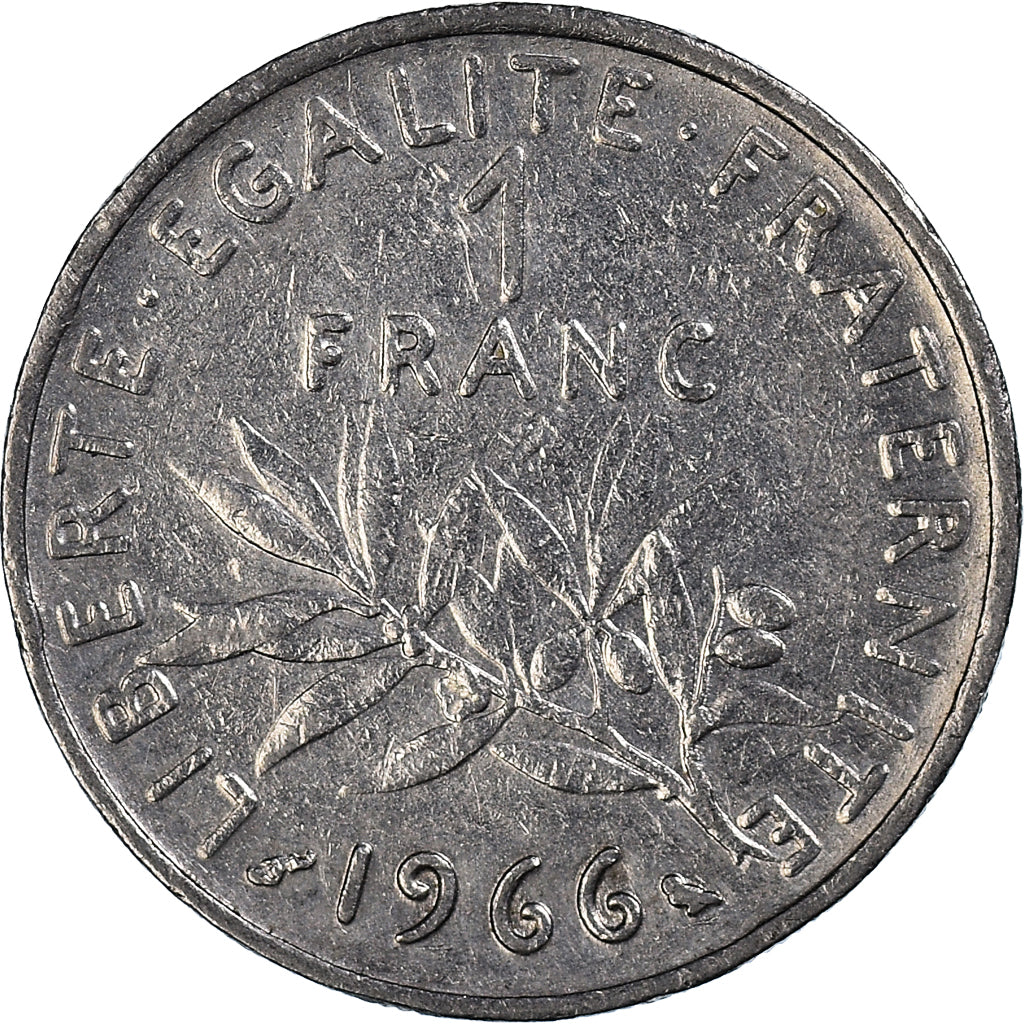 Moeda, França, Franc, 1966
