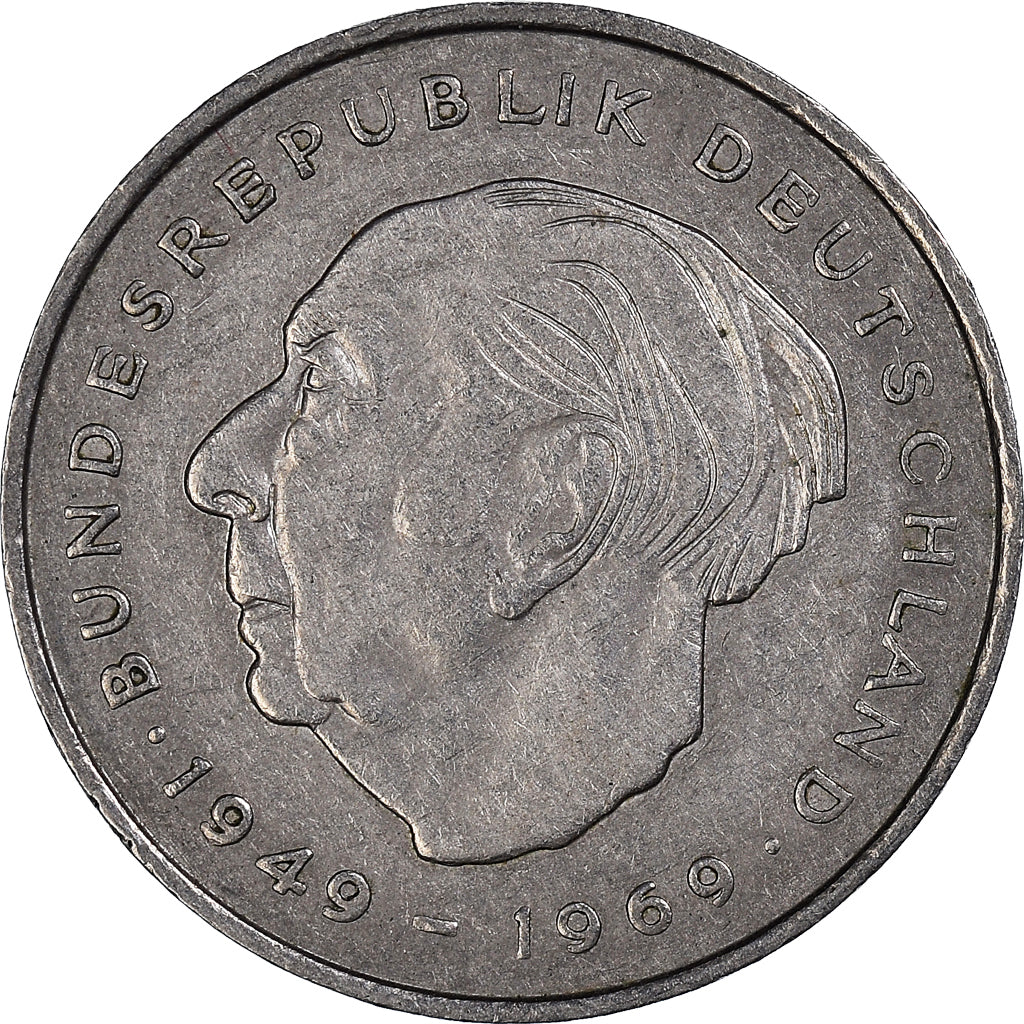 Moneta, Niemcy - RFN, 2 Mark, 1973