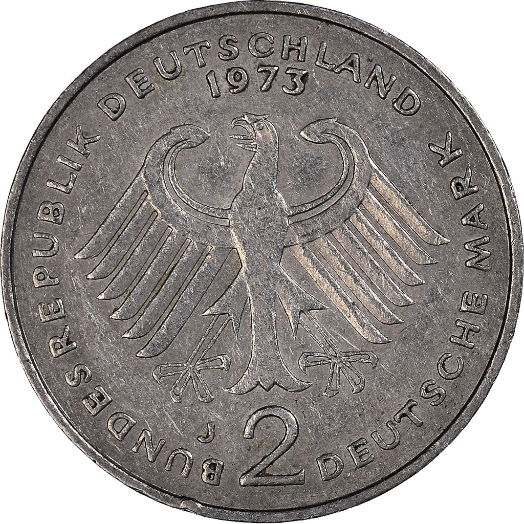 Moneta, Niemcy - RFN, 2 Mark, 1973
