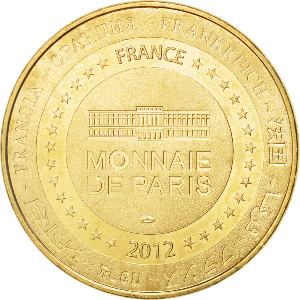 France, Token, Tourist Token, 11/ Abbaye de Lagrasse, 2012, Monnaie de Paris