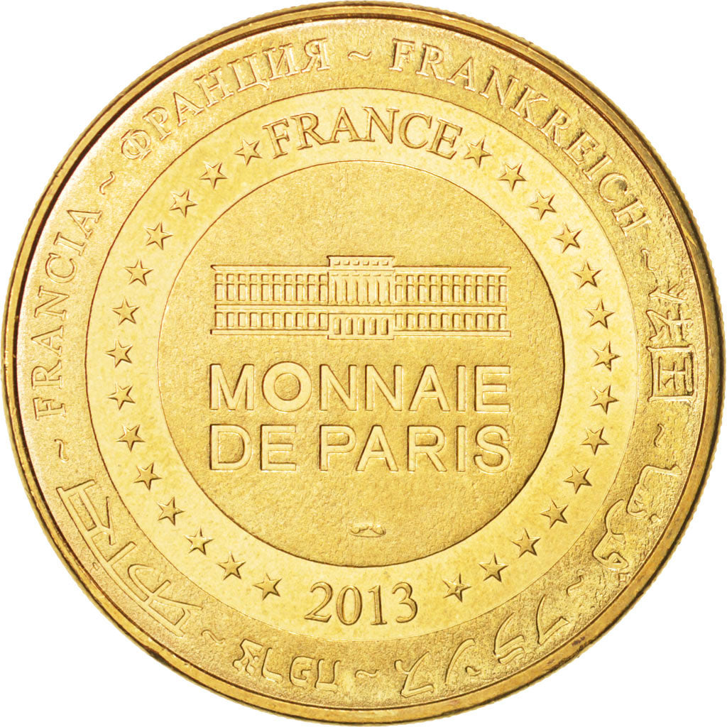 France, Token, Tourist Token, 11/ Château de Puilaurens, 2013, Monnaie de
