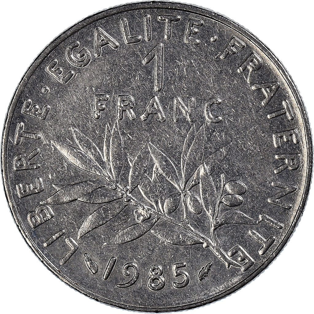 Monnaie, France, Franc, 1985